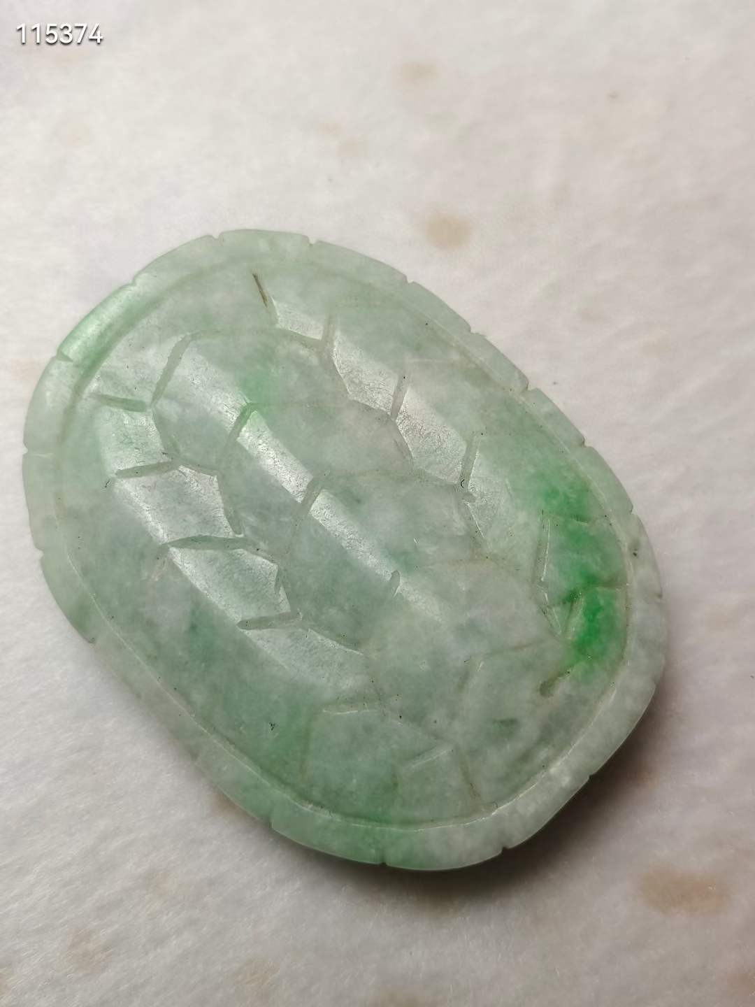 飘花翡翠“富甲一方”腰佩