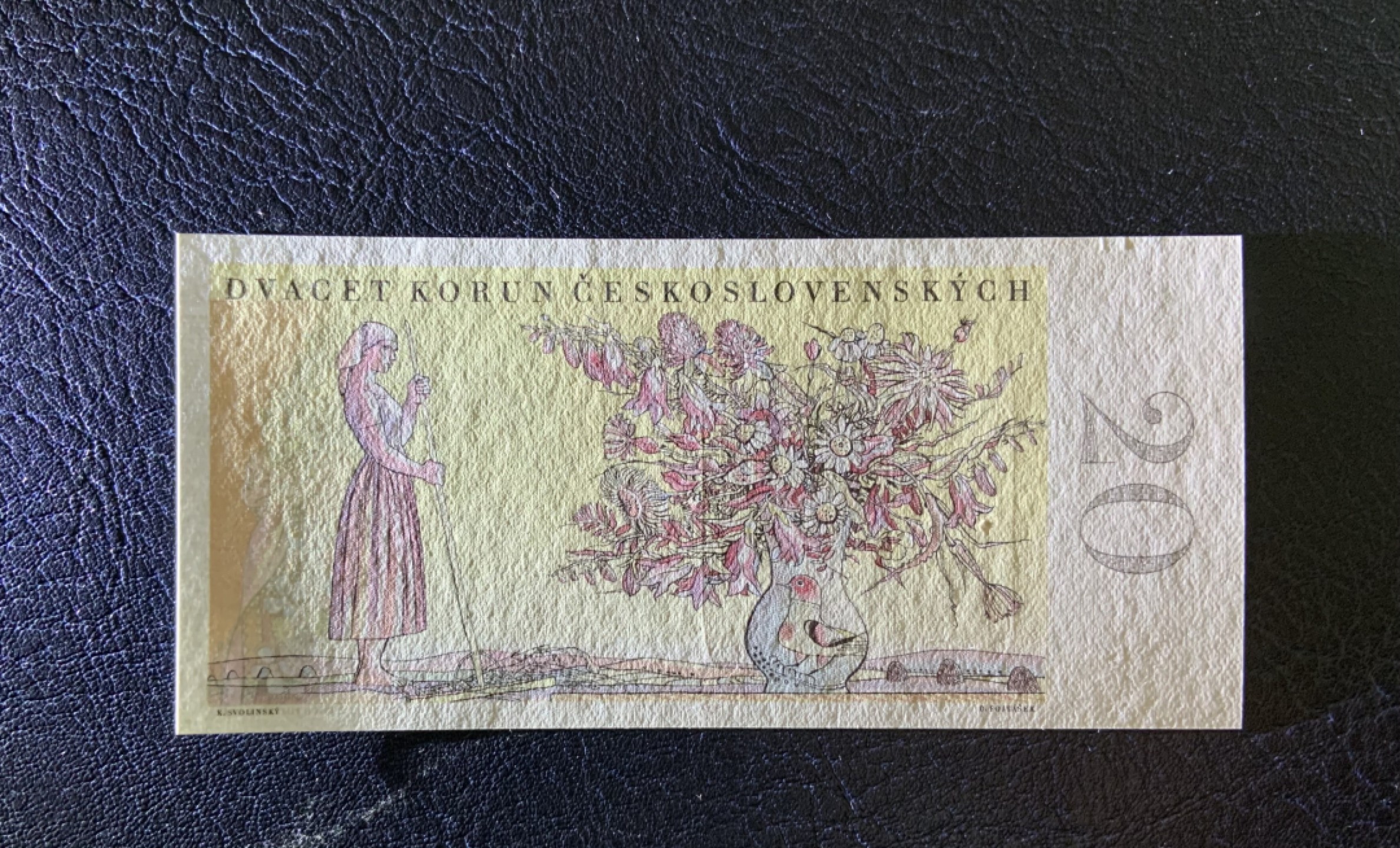 收藏联盟Quantum Auction 第249期拍卖  捷克斯洛伐克1949年20克朗 品相UNC a版 花冠女孩