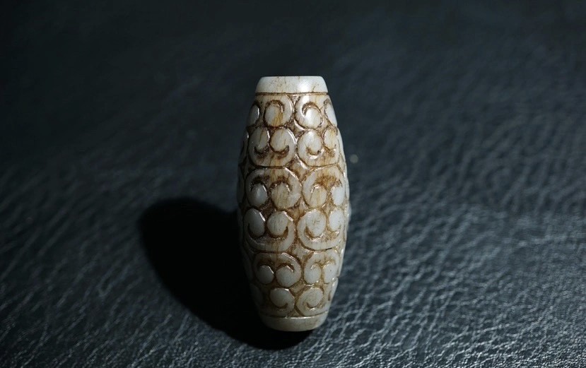 ｜冷门出品｜精选专拍·第叁拾贰场· 明清工老和田玉满工回纹大勒子