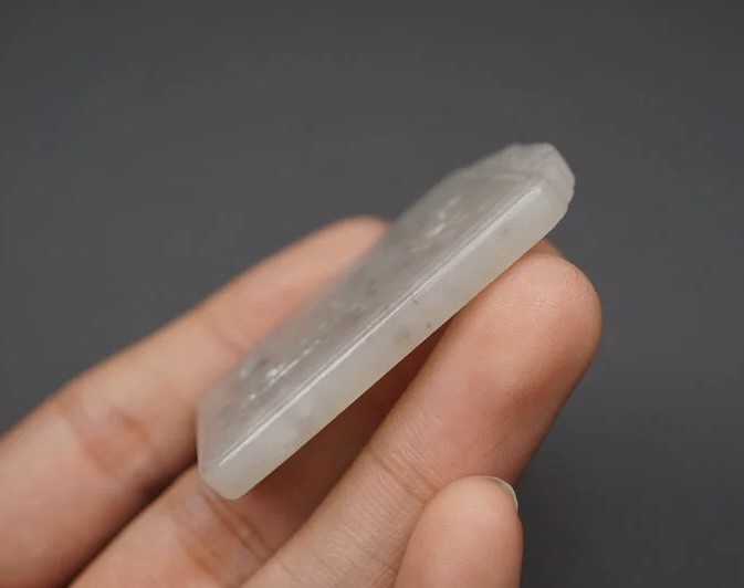 ｜冷门出品｜精选专拍·第叁拾贰场· 和田玉 鱼戏莲玉牌挂件