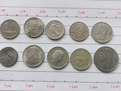 10秒自动快拍.全程无托.喜欢直接出价.给喜欢的朋友们 - 硬币10枚原生态无任何人为处理.编号230006实图拍摄.