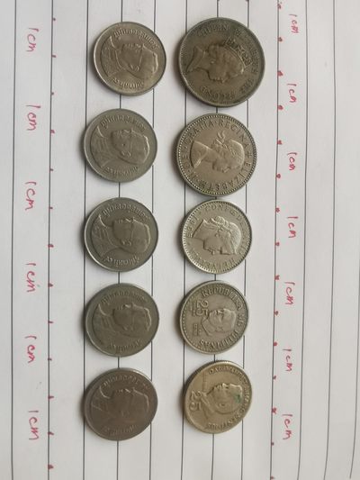 综合藏品场.喜欢出价就得！无套路无托.诚信惠友交友！自动快拍. 精美10枚硬币原生态无任何人为处理.编号230011实图拍摄.