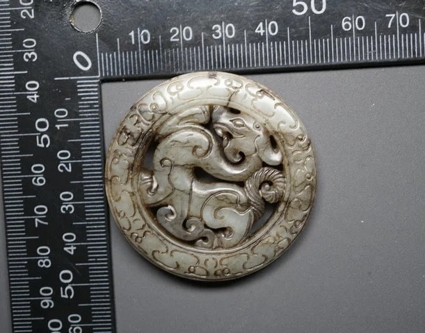 ｜冷门出品｜精选专拍·第叁拾贰场· 和田玉 龙纹圆牌挂件