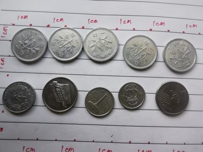 综合藏品场.喜欢出价就得！无套路无托.诚信惠友交友！自动快拍. 硬币10枚原生态无任何人为处理.编号230004实图拍摄.