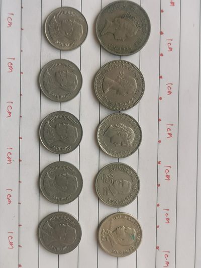 综合藏品场.喜欢出价就得！无套路无托.诚信惠友交友！自动快拍. 精美10枚硬币原生态无任何人为处理.编号230011实图拍摄.