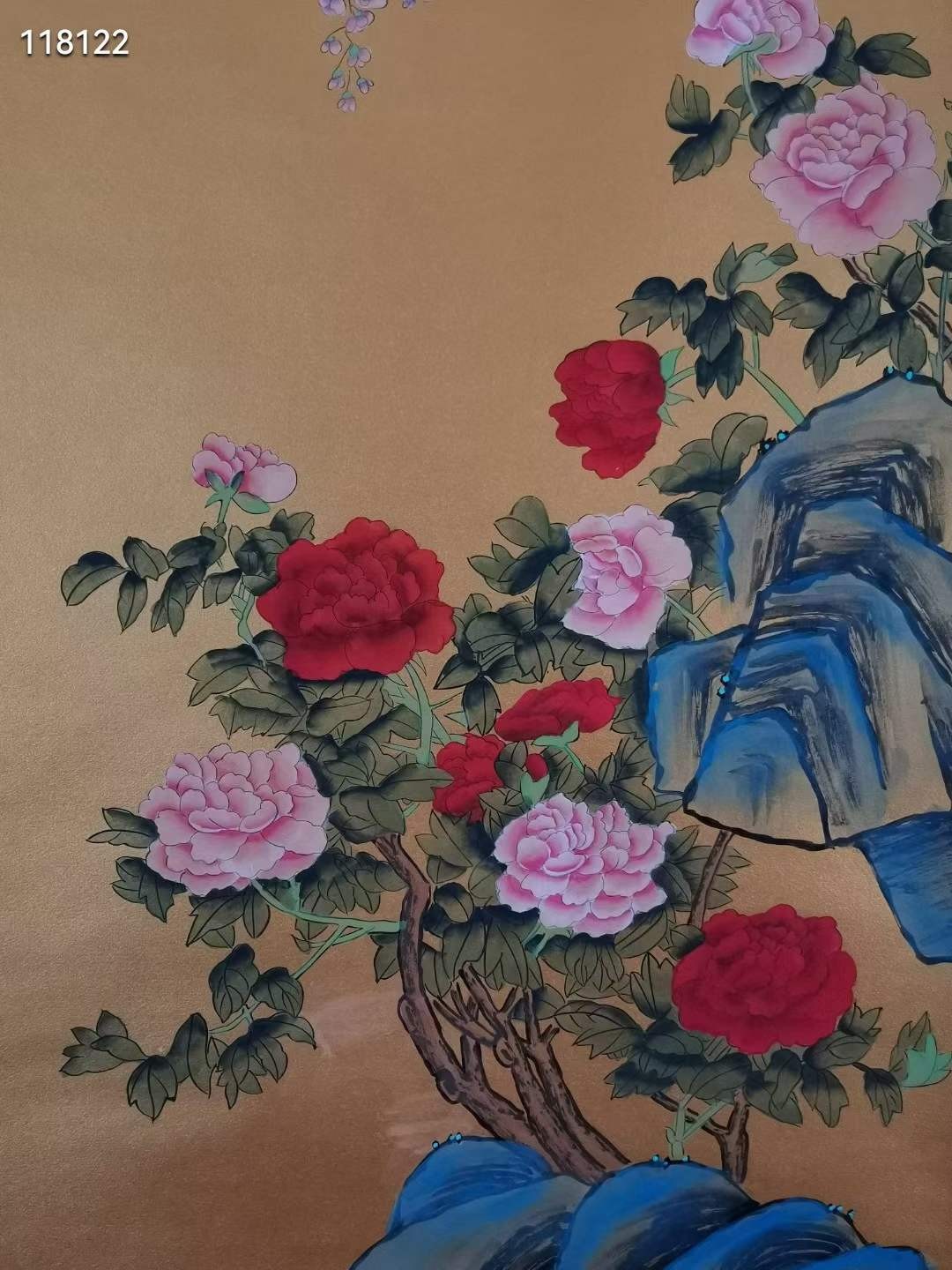 精品字画蒋廷锡纸本立轴蒋廷锡(1669-1732)，字酉君、杨孙，号南沙、西谷，又号青桐居士，江苏常熟人，康熙四十二年(1703年)进士，历任礼部侍郎、户部尚书、文华殿大学士、太子太傅等职。是清朝康熙、雍正年间著名的花鸟画家。