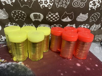 023年黄山+峨眉山纪念币(整卷)全新未拆封 整卷20枚，两卷40枚 - 023年黄山+峨眉山纪念币(整卷)全新未拆封 整卷20枚，两卷40枚