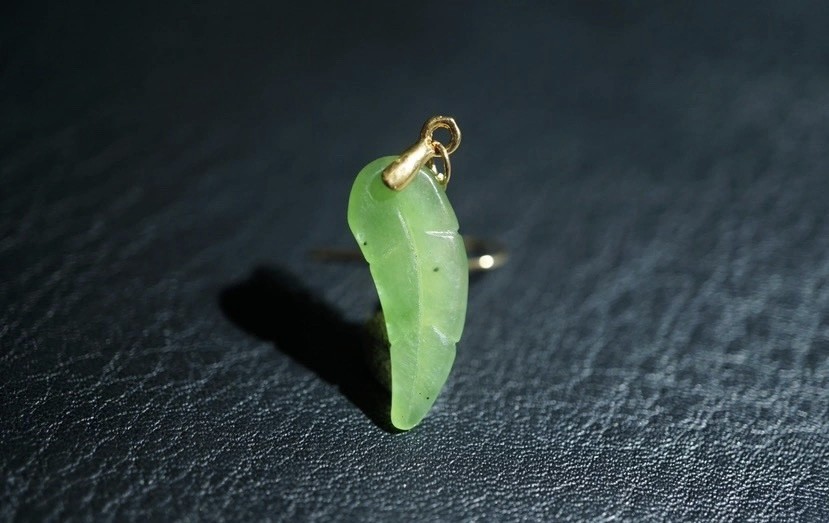 ｜冷门出品｜精选专拍·第叁拾贰场· 苏工老和田玉碧玉耳环一对
