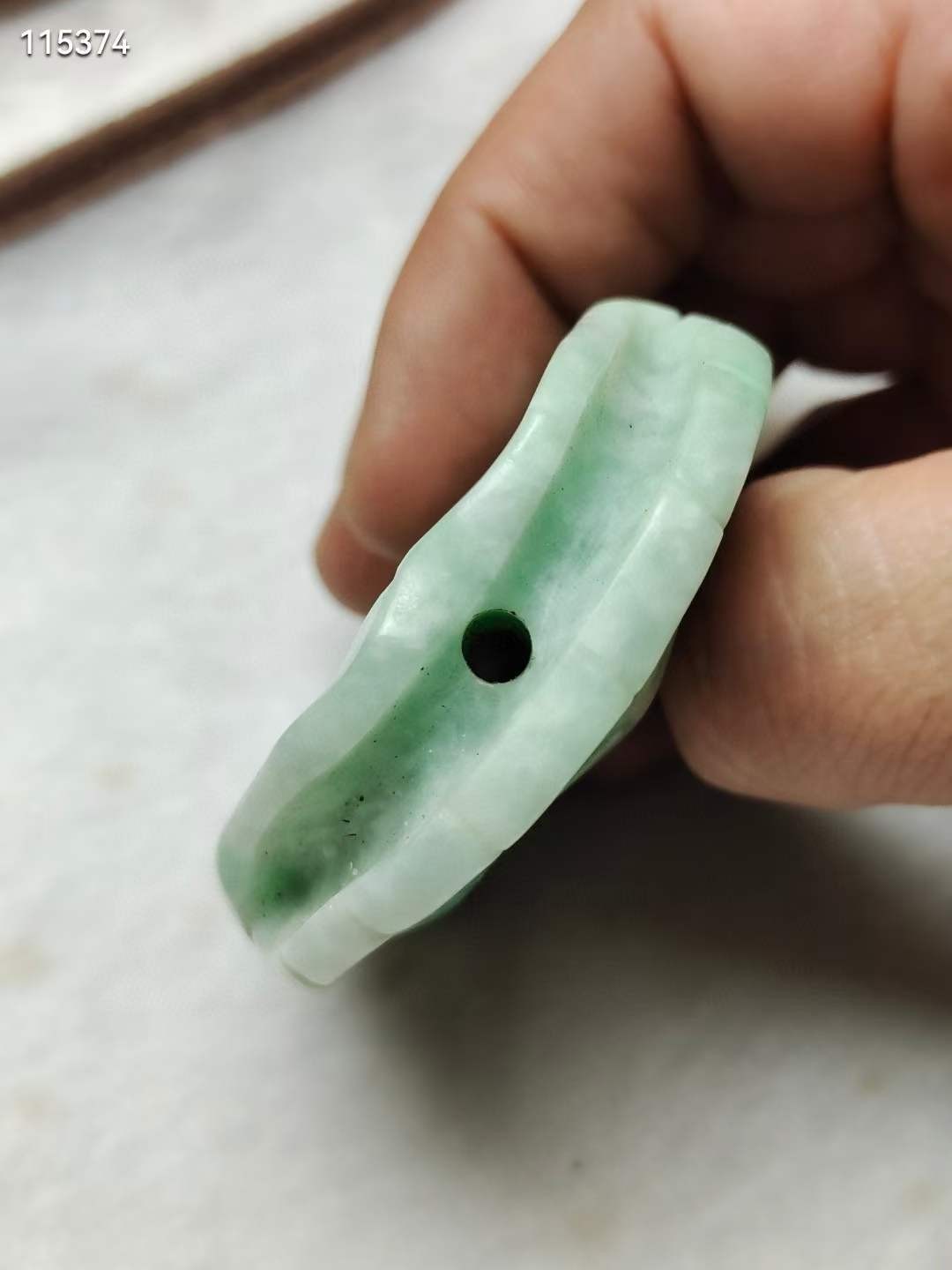 飘花翡翠“富甲一方”腰佩