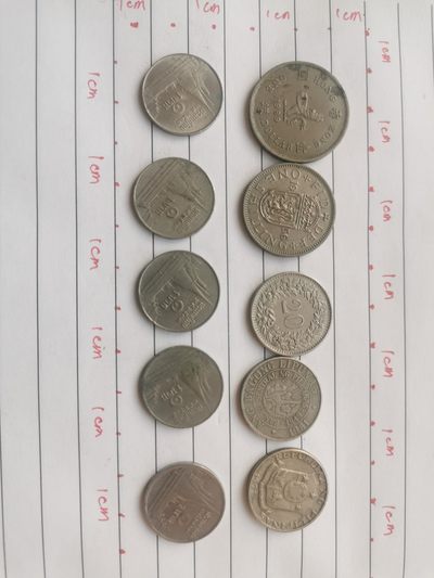 综合藏品场.喜欢出价就得！无套路无托.诚信惠友交友！自动快拍. 精美10枚硬币原生态无任何人为处理.编号230011实图拍摄.