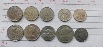 10秒自动快拍.全程无托.喜欢直接出价.给喜欢的朋友们 - 硬币10枚原生态无任何人为处理.编号230009实图拍摄.