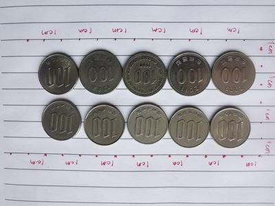 世界硬币之家.惠友之家0佣金. - 10枚硬币原生态无任何人为处理.编号230001实图拍摄.