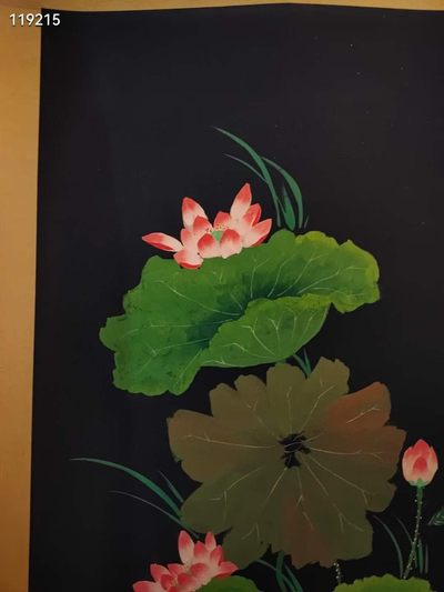 精品画作吴青霞绘画作品〔连年有余〕纸本立轴 精品画作吴青霞绘画作品〔连年有余〕纸本立轴