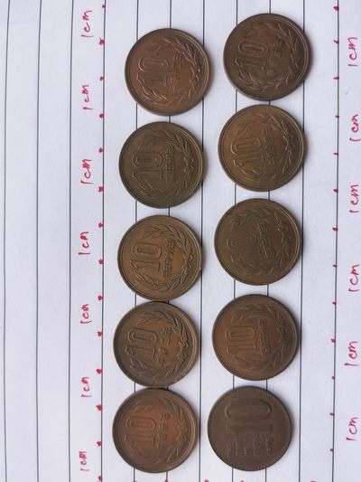 综合藏品场.喜欢出价就得！无套路无托.诚信惠友交友！自动快拍. 硬币10枚原生态无任何人为处理.编号230014.实图拍摄.