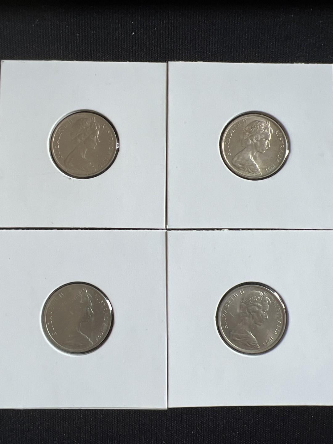 泡泡堂微拍第一 二 五幕硬币捡漏可累计专场👿👿，累计满二十元包邮，接受代拍业务 澳大利亚五分四枚不同年份