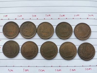 综合藏品场.喜欢出价就得！无套路无托.诚信惠友交友！自动快拍. 硬币10枚原生态无任何人为处理.编号230014.实图拍摄.