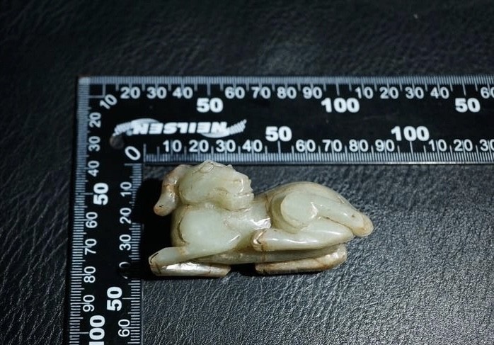｜冷门出品｜精选专拍·第叁拾叁场· 明清老和田玉灵羊立体工茶宠摆件