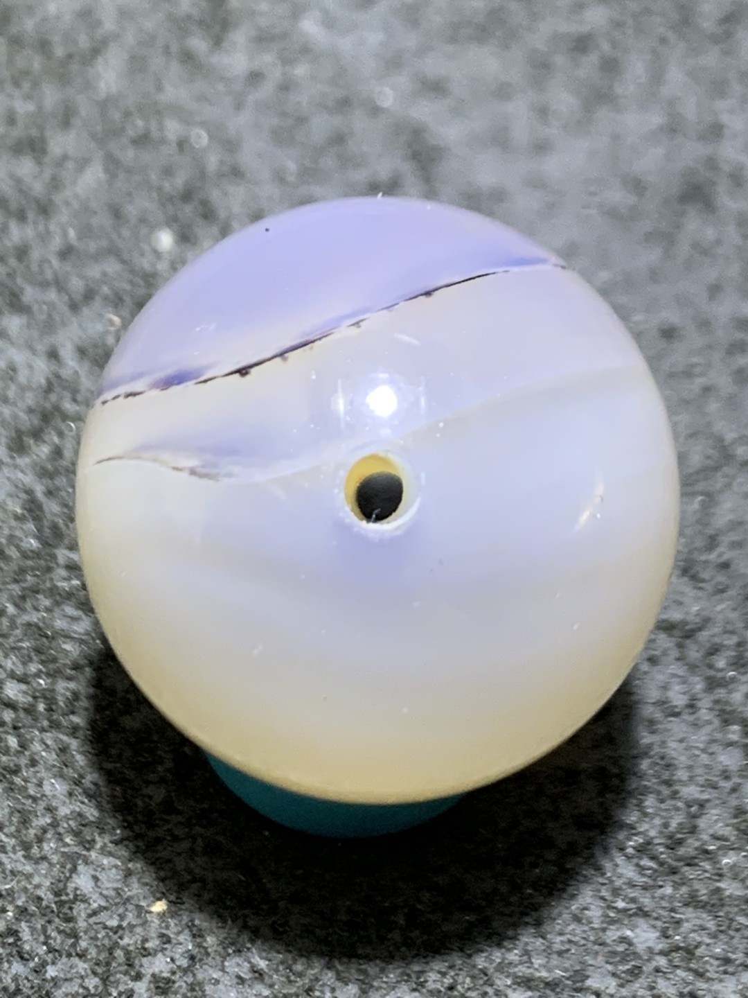 精美海洋玉髓2.0单珠一颗，