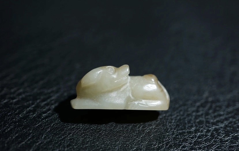 ｜冷门出品｜精选专拍·第叁拾叁场· 明清工老和田玉玉狗挂件
