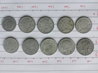 综合藏品场.喜欢出价就得！无套路无托.诚信惠友交友！自动快拍. 硬币10枚原生态无任何人为处理.编号230003实图拍摄.