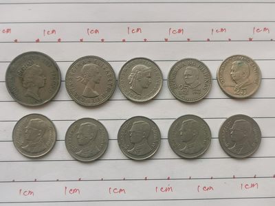 10秒自动快拍.全程无托.喜欢直接出价.给喜欢的朋友们 - 精美10枚硬币原生态无任何人为处理.编号230011实图拍摄.