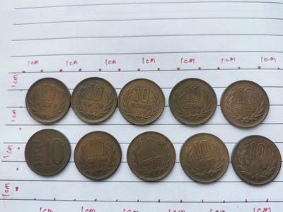 10秒自动快拍.全程无托.喜欢直接出价.给喜欢的朋友们 - 硬币10枚原生态无任何人为处理.编号230014.实图拍摄.