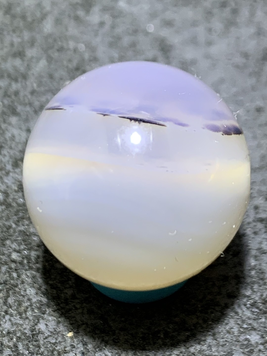 精美海洋玉髓2.0单珠一颗，