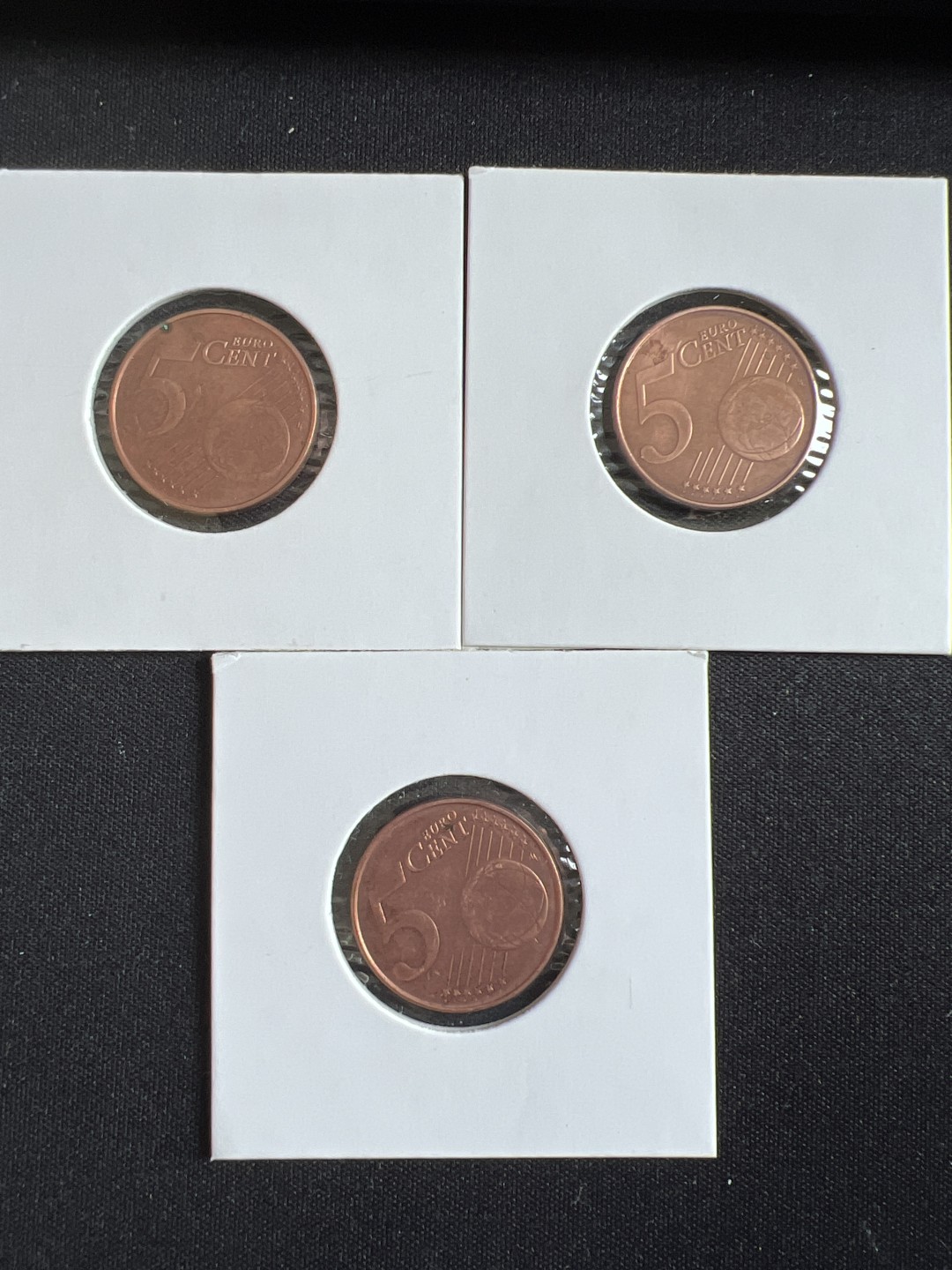 泡泡堂微拍第一 二 五幕硬币捡漏可累计专场👿👿，累计满二十元包邮，接受代拍业务 比利时五分三枚不同年份