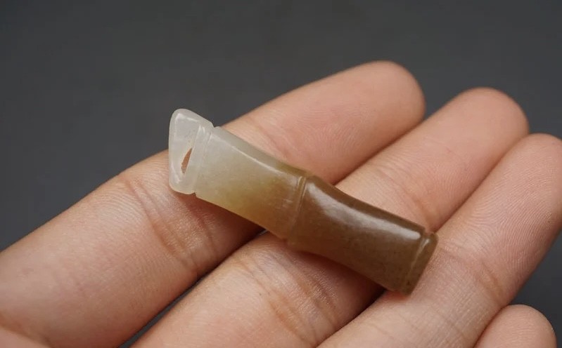 ｜冷门出品｜精选专拍·第叁拾叁场· 和田玉 竹节挂件