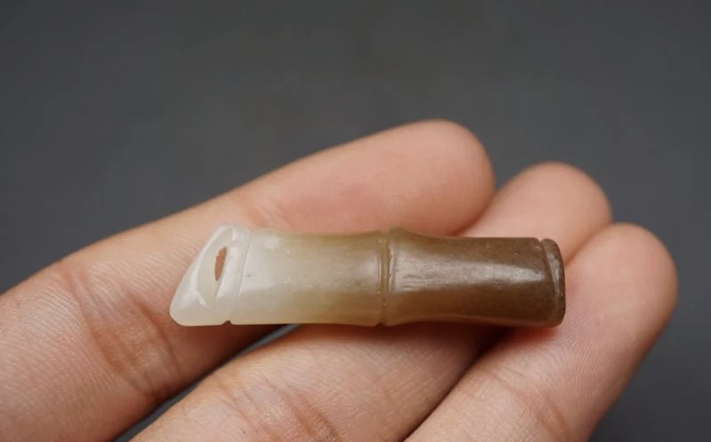 ｜冷门出品｜精选专拍·第叁拾叁场· 和田玉 竹节挂件