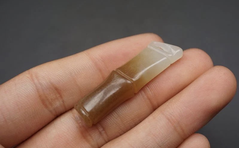 ｜冷门出品｜精选专拍·第叁拾叁场· 和田玉 竹节挂件