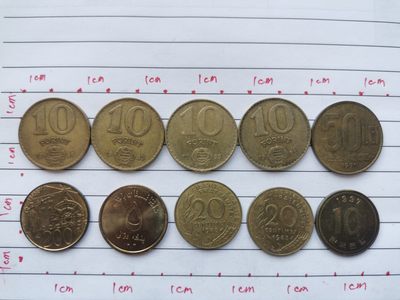 10秒自动快拍.全程无托.喜欢直接出价.给喜欢的朋友们 - 硬币10枚原生态无任何人为处理.编号230017实图拍摄.