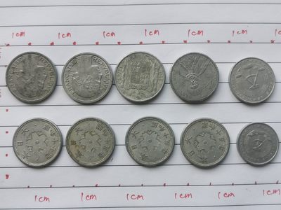 综合藏品场.喜欢出价就得！无套路无托.诚信惠友交友！自动快拍. 硬币10枚原生态无任何人为处理.编号230003实图拍摄.