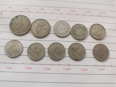 综合藏品场.喜欢出价就得！无套路无托.诚信惠友交友！自动快拍. 精美10枚硬币原生态无任何人为处理.编号230011实图拍摄.