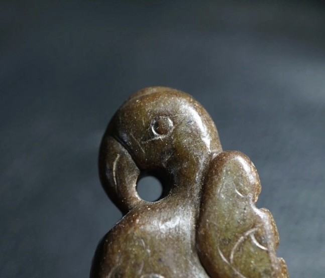 ｜冷门出品｜精选专拍·第叁拾伍场· 明清工老和田玉玉鸟把件