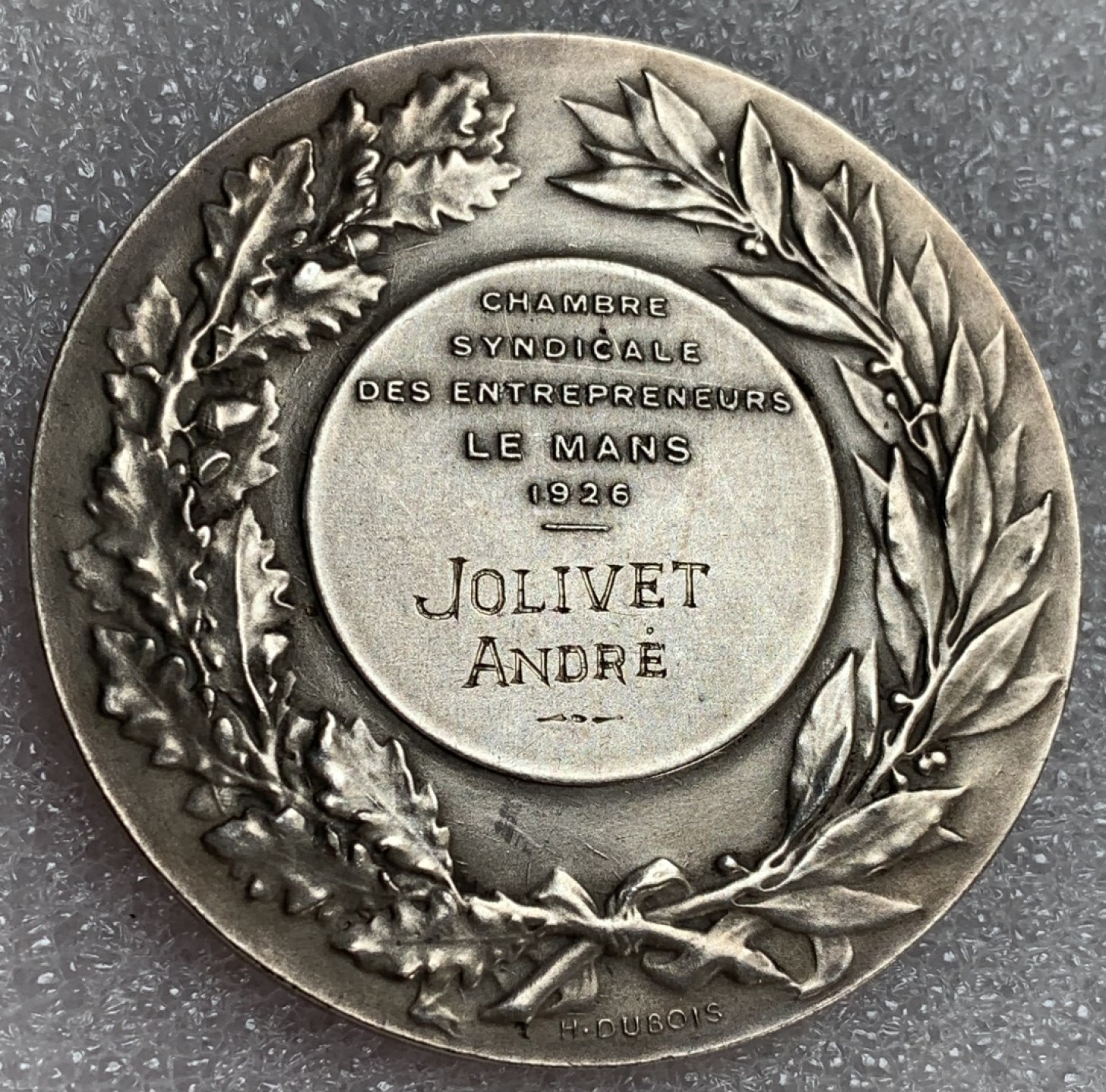 瓶子🏺第87期拍卖会 法国1926年艺术学院大银章  50mm  60g