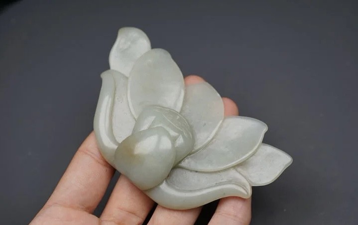 ｜冷门出品｜精选专拍·第叁拾伍场· 和田玉 荷花形香插