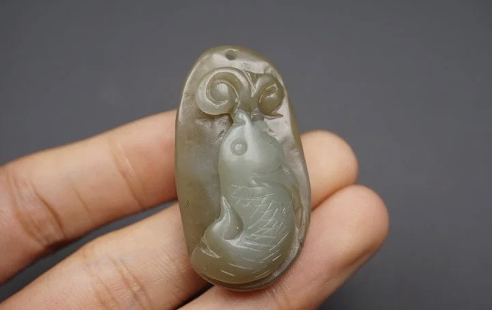 ｜冷门出品｜精选专拍·第叁拾伍场· 和田玉 鱼纹牌挂件