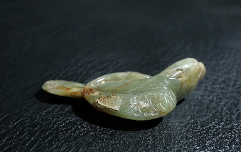 ｜冷门出品｜精选专拍·第叁拾伍场· 明清工老和田玉凤鸟把件摆件