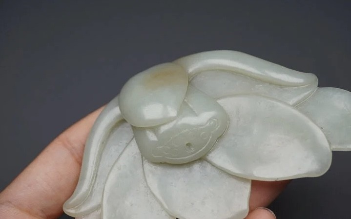 ｜冷门出品｜精选专拍·第叁拾伍场· 和田玉 荷花形香插