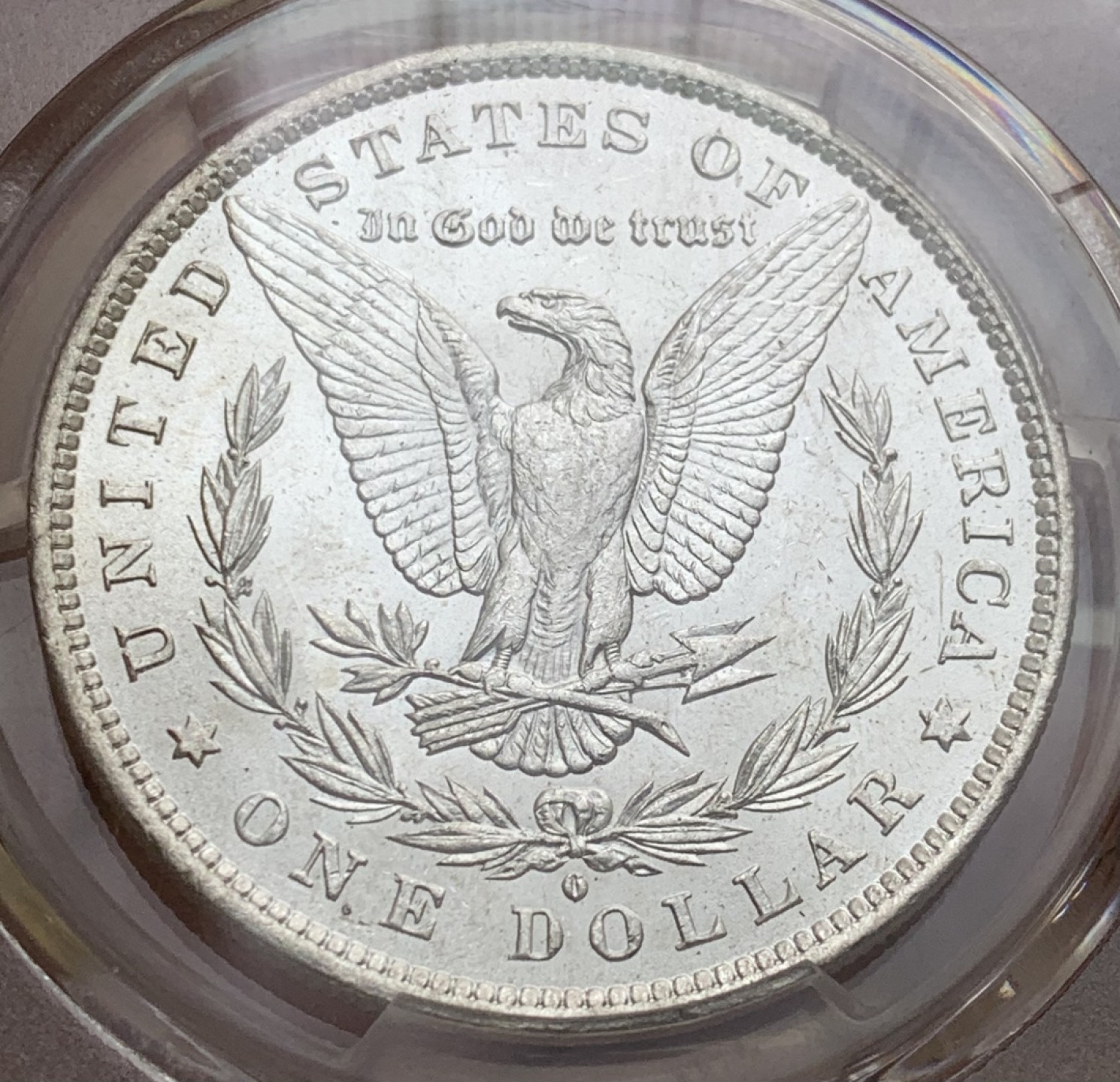 瓶子🏺第87期拍卖会  美国1884年1美元摩根大银币O版PCGS MS64