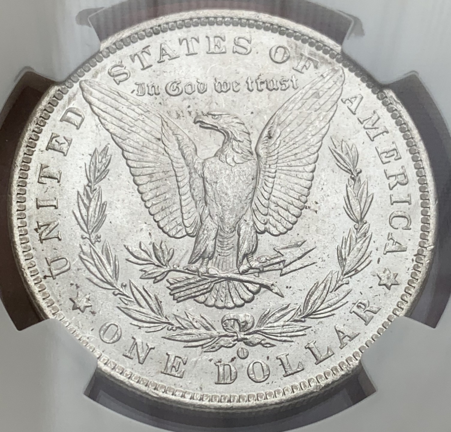 瓶子🏺第87期拍卖会 美国1884年1美元摩根大银币O版NGC MS64