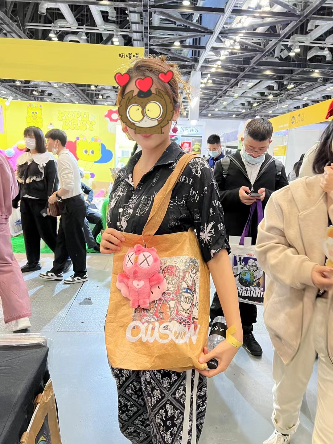 零元拍：这次潮流展热卖的OWSON毛绒公仔