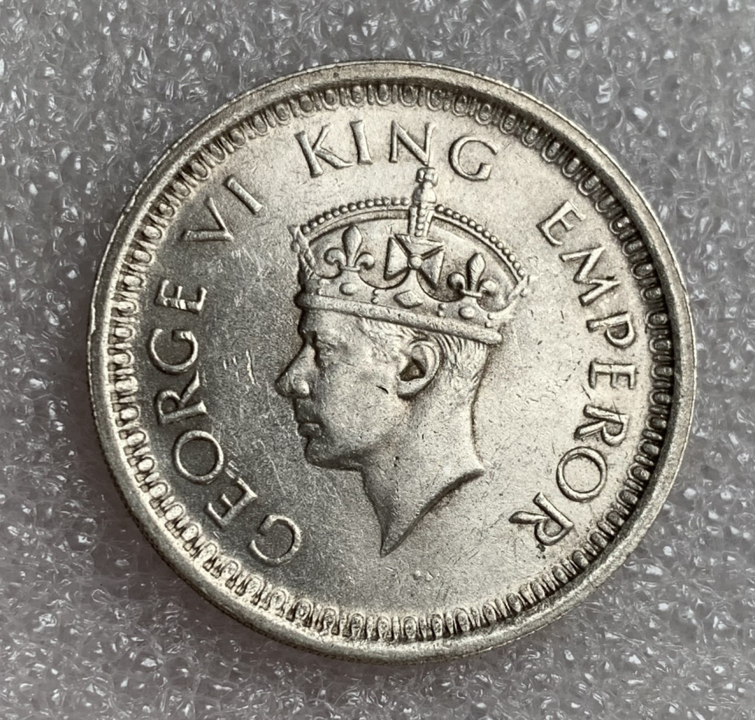 瓶子🏺第87期拍卖会 英属印度1944年乔治六世1卢比银币