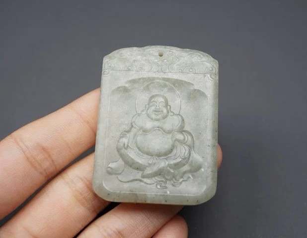 ｜冷门出品｜精选专拍·第叁拾伍场· 和田玉 弥勒佛玉牌挂件