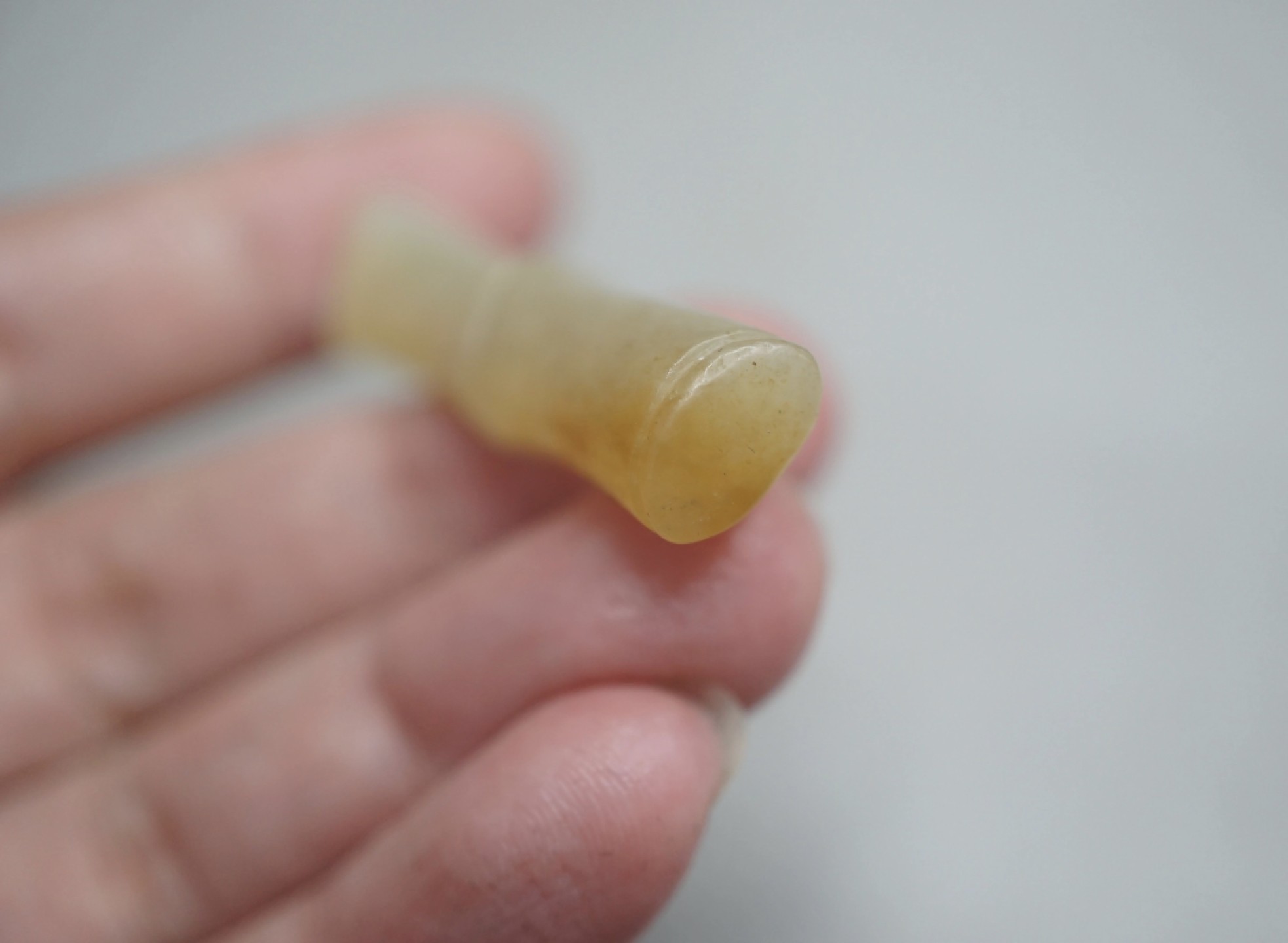 ｜冷门出品｜精选专拍·第叁拾伍场· 苏工和田玉竹节挂件