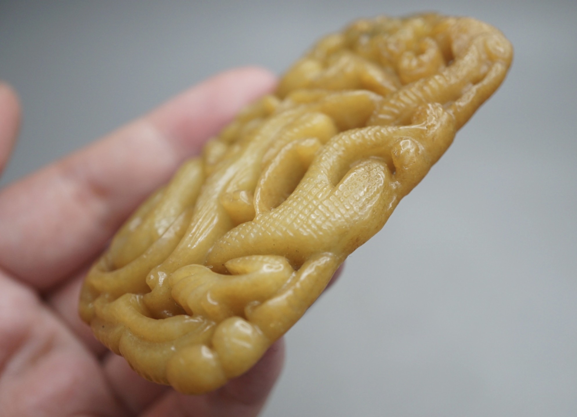 ｜冷门出品｜精选专拍·第叁拾伍场· 苏工和田玉龙纹浮雕镂空玉佩挂件