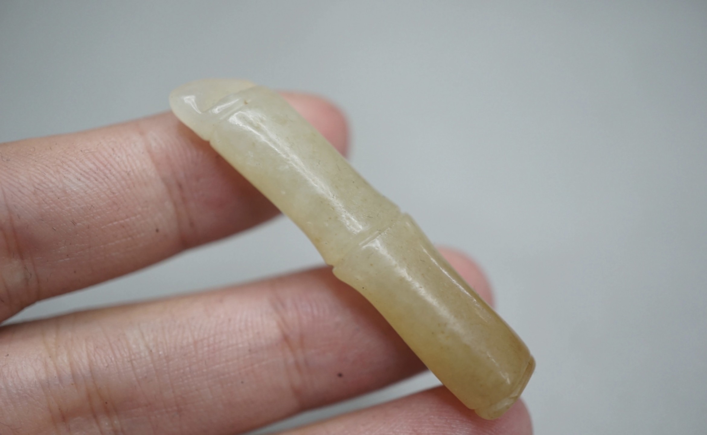 ｜冷门出品｜精选专拍·第叁拾伍场· 苏工和田玉竹节挂件