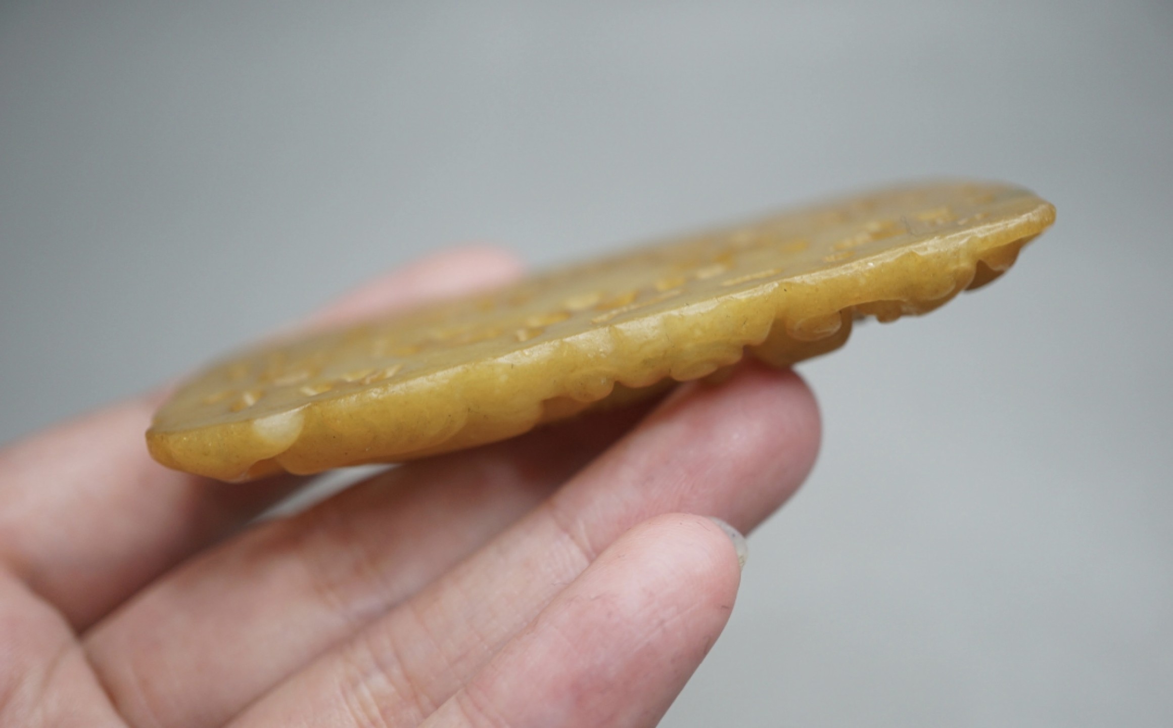 ｜冷门出品｜精选专拍·第叁拾伍场· 苏工和田玉龙纹浮雕镂空玉佩挂件