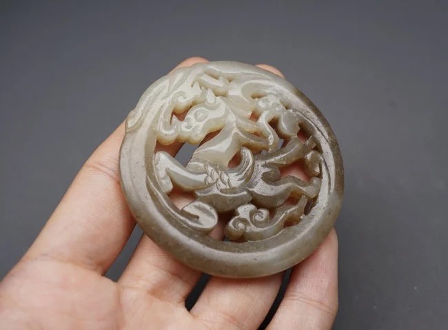 ｜冷门出品｜精选专拍·第叁拾陆场· 和田玉 龙纹牌挂件
